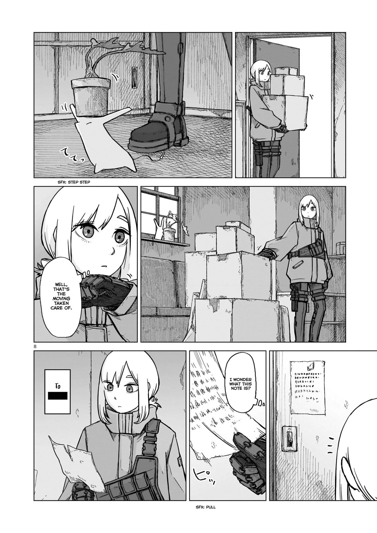Usuzumi no Hate Chapter 5 page 8 - Chapter 5: Moving