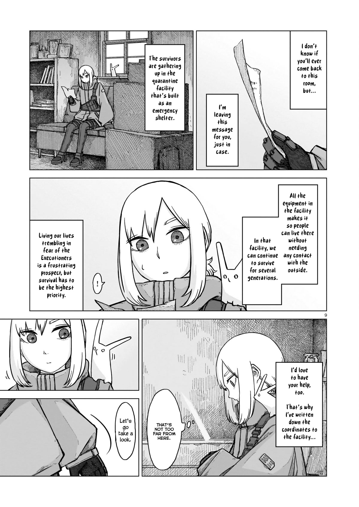 Usuzumi no Hate Chapter 5 page 9 - Chapter 5: Moving
