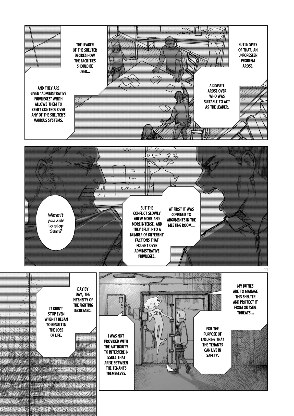 Usuzumi no Hate Chapter 6 page 11 - Chapter 6: Shelter