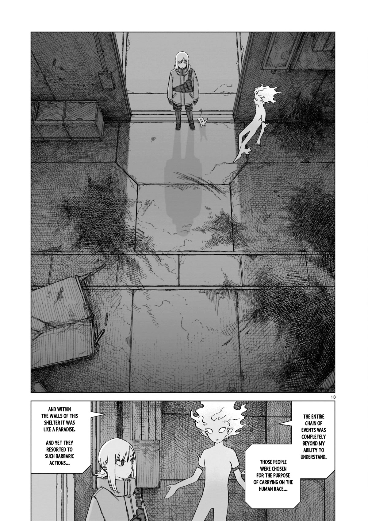 Usuzumi no Hate Chapter 6 page 13 - Chapter 6: Shelter