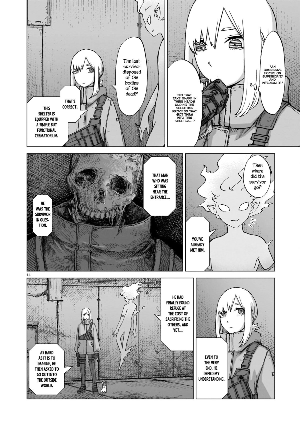 Usuzumi no Hate Chapter 6 page 14 - Chapter 6: Shelter