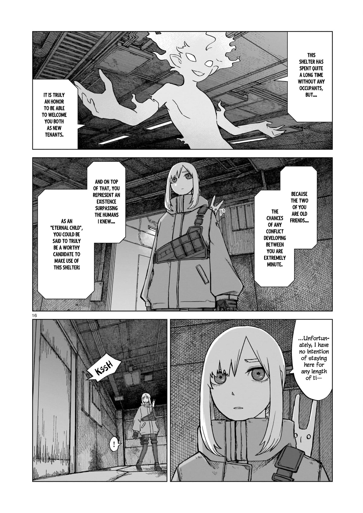 Usuzumi no Hate Chapter 6 page 16 - Chapter 6: Shelter