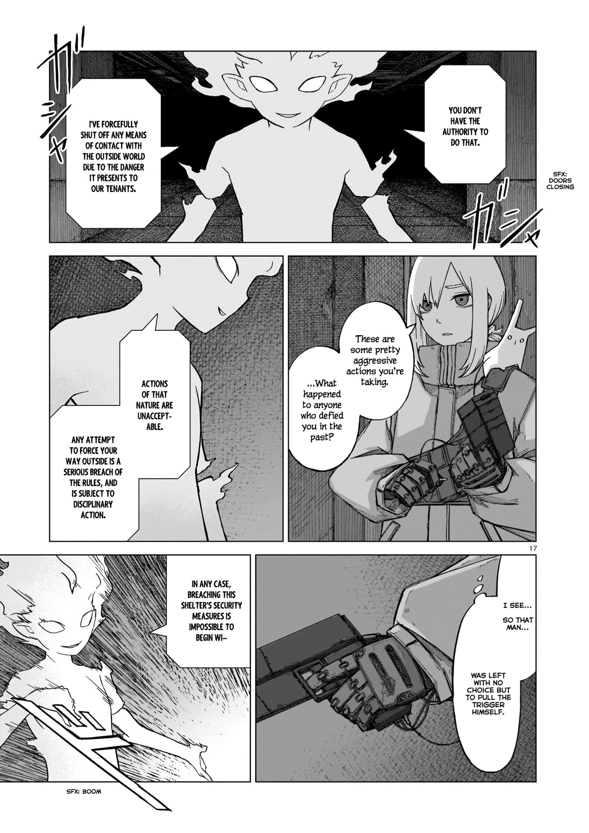Usuzumi no Hate Chapter 6 page 17 - Chapter 6: Shelter