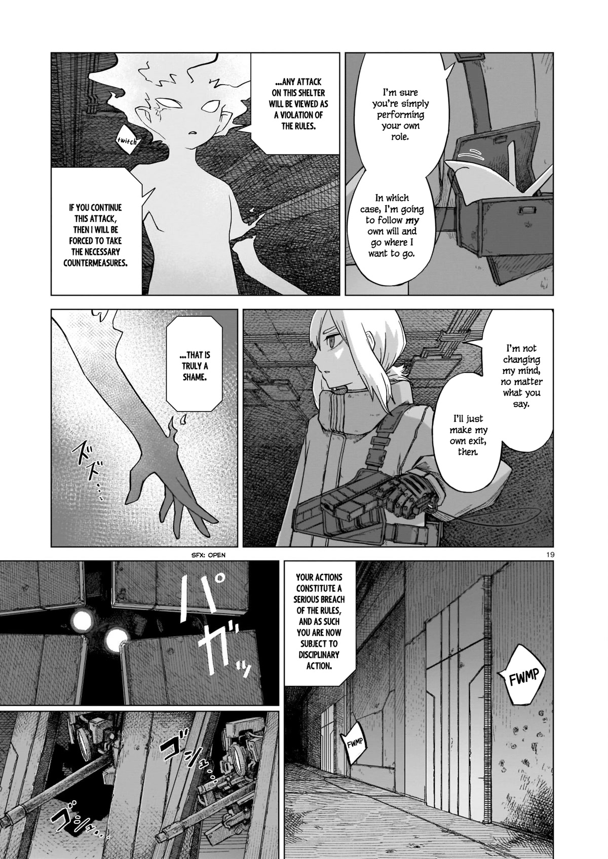 Usuzumi no Hate Chapter 6 page 19 - Chapter 6: Shelter
