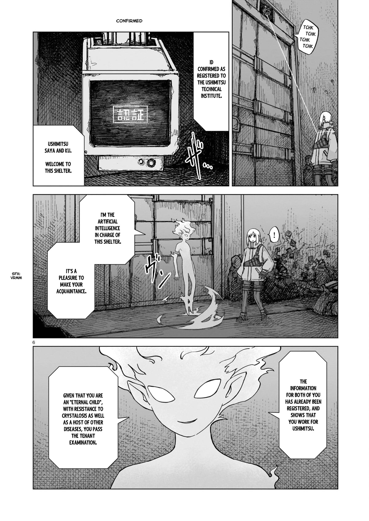 Usuzumi no Hate Chapter 6 page 6 - Chapter 6: Shelter