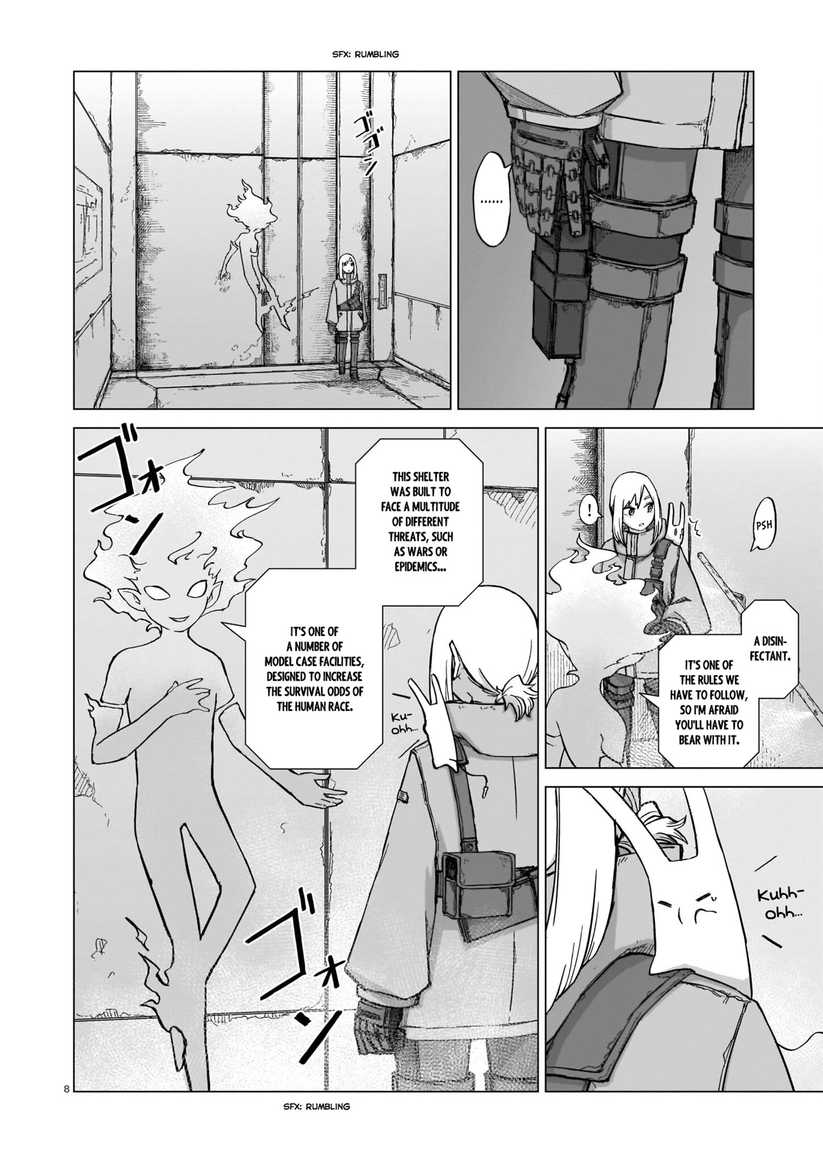 Usuzumi no Hate Chapter 6 page 8 - Chapter 6: Shelter
