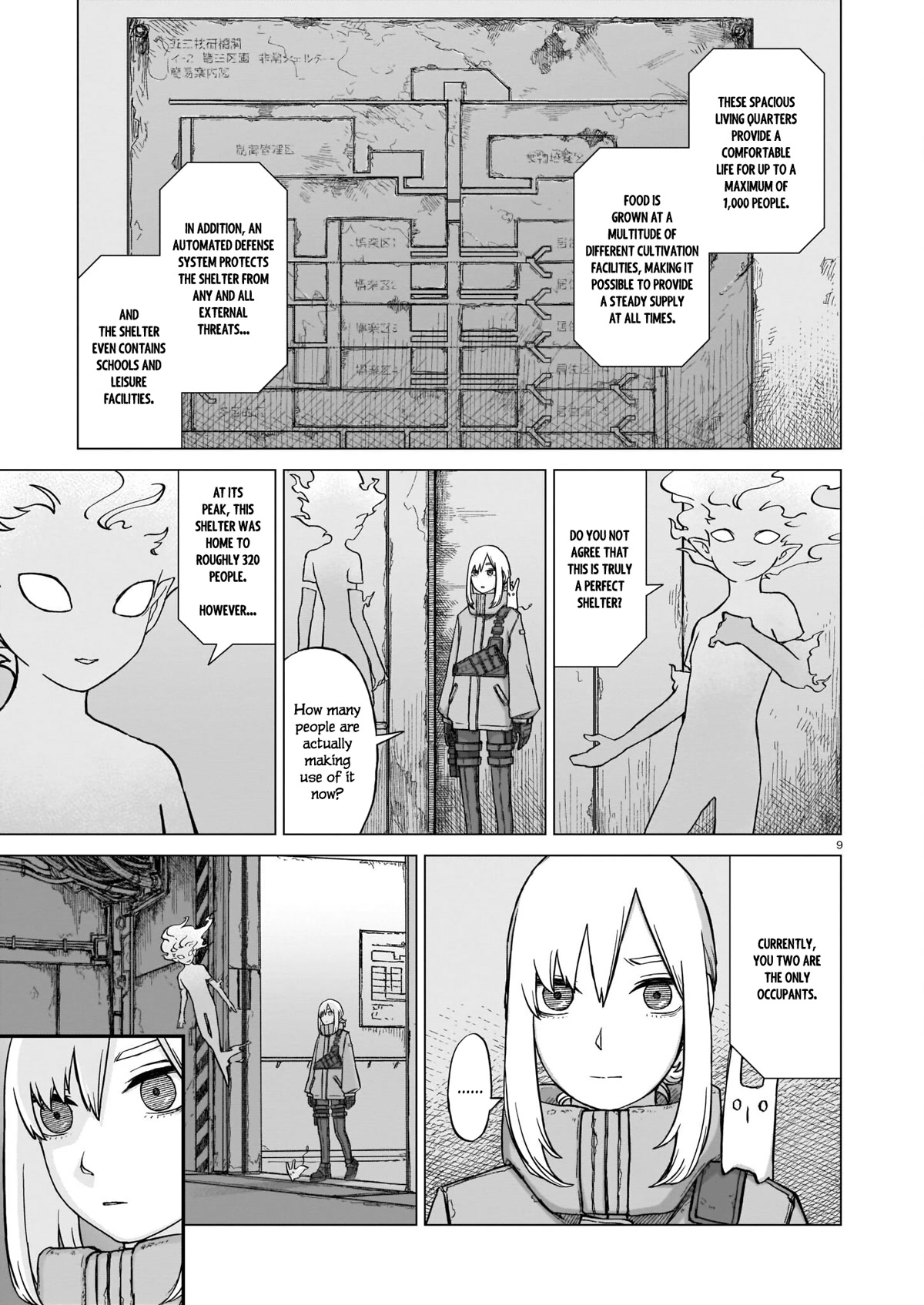 Usuzumi no Hate Chapter 6 page 9 - Chapter 6: Shelter