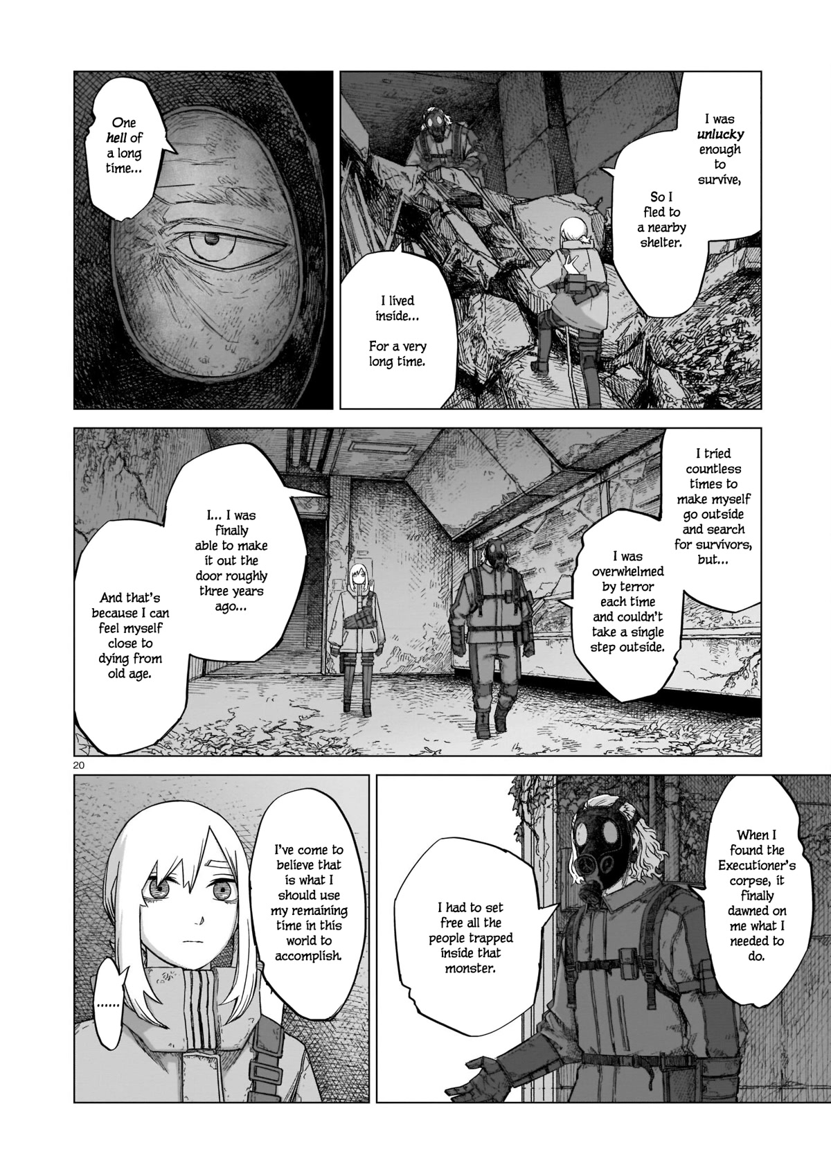 Usuzumi no Hate Chapter 7 page 18 - Chapter 7: Museum, Part I