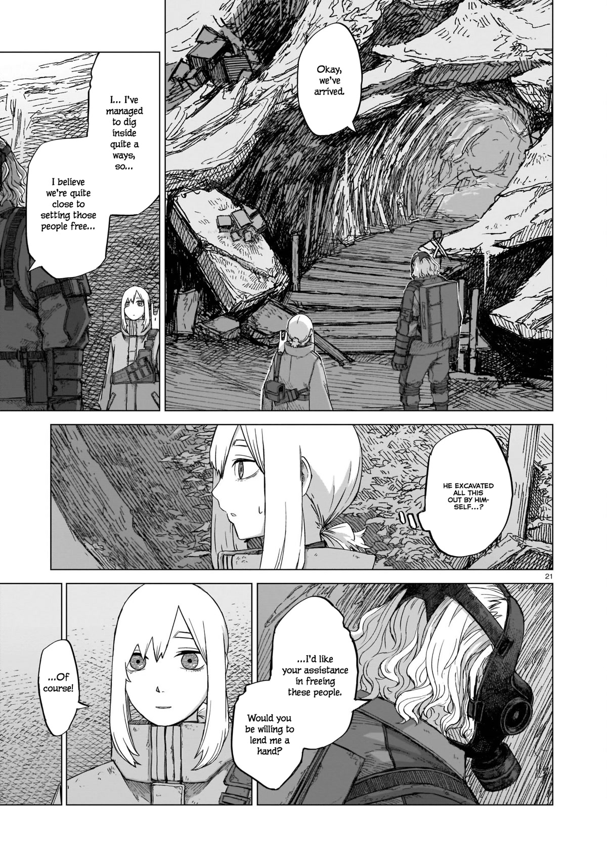 Usuzumi no Hate Chapter 7 page 19 - Chapter 7: Museum, Part I