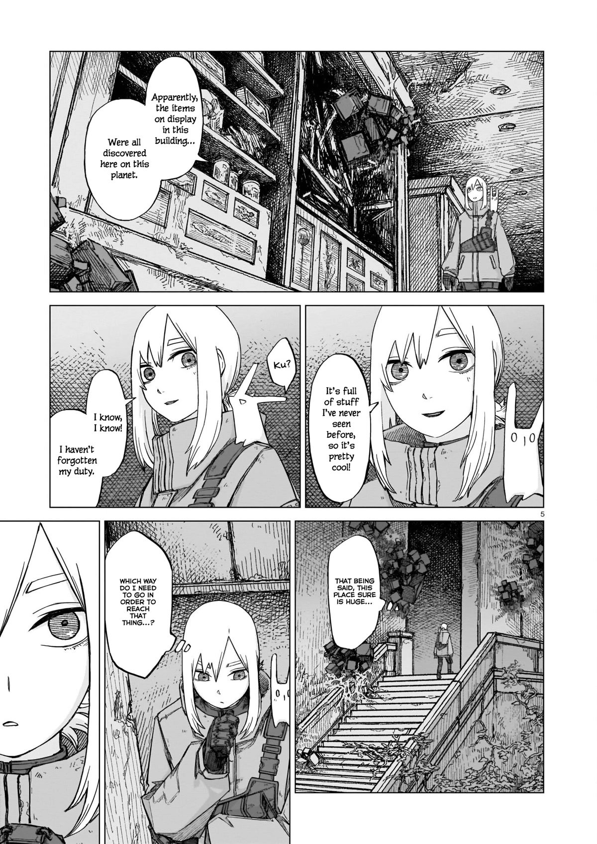 Usuzumi no Hate Chapter 7 page 4 - Chapter 7: Museum, Part I