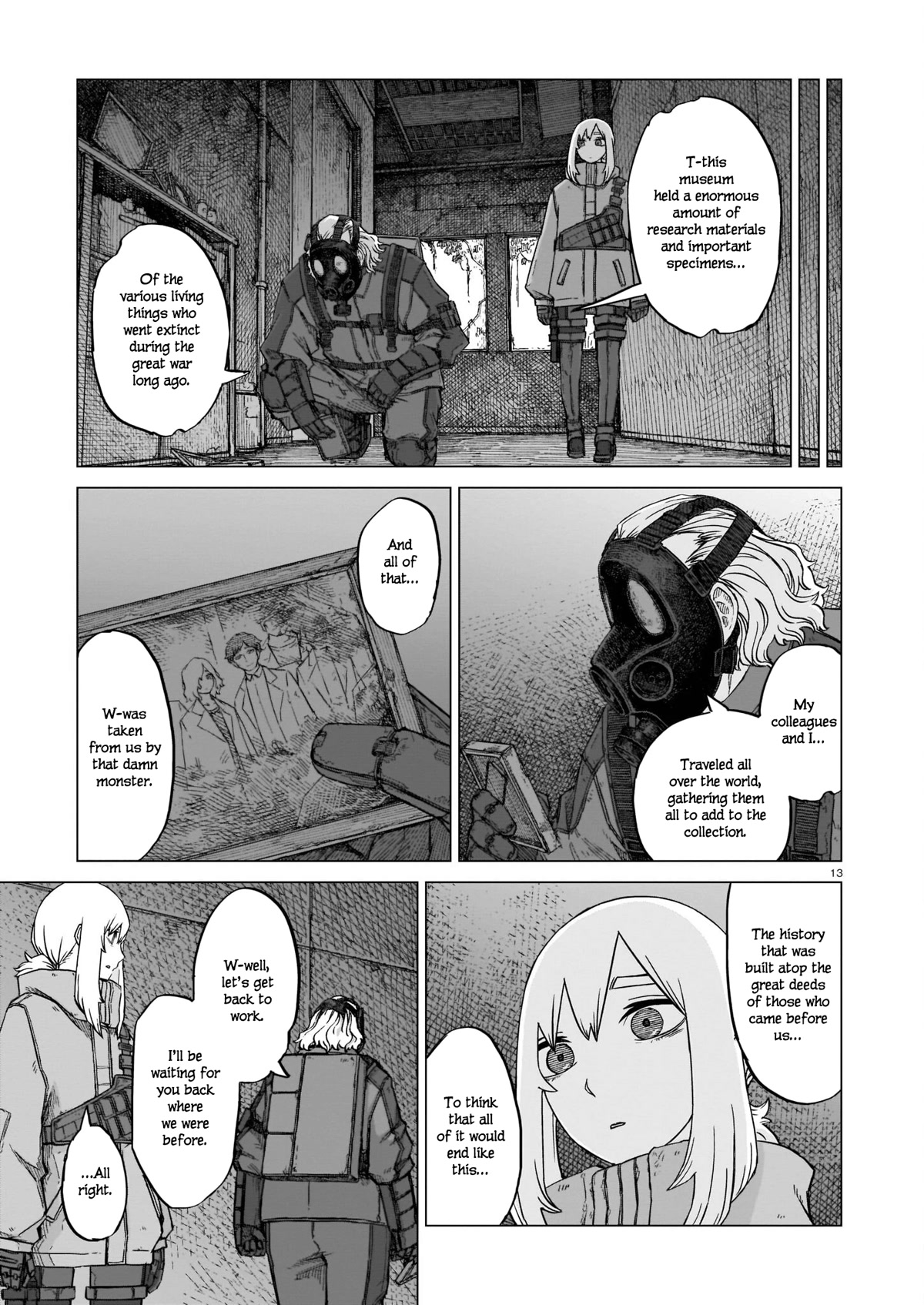 Usuzumi no Hate Chapter 8 page 13 - Chapter 8: Museum, Part II
