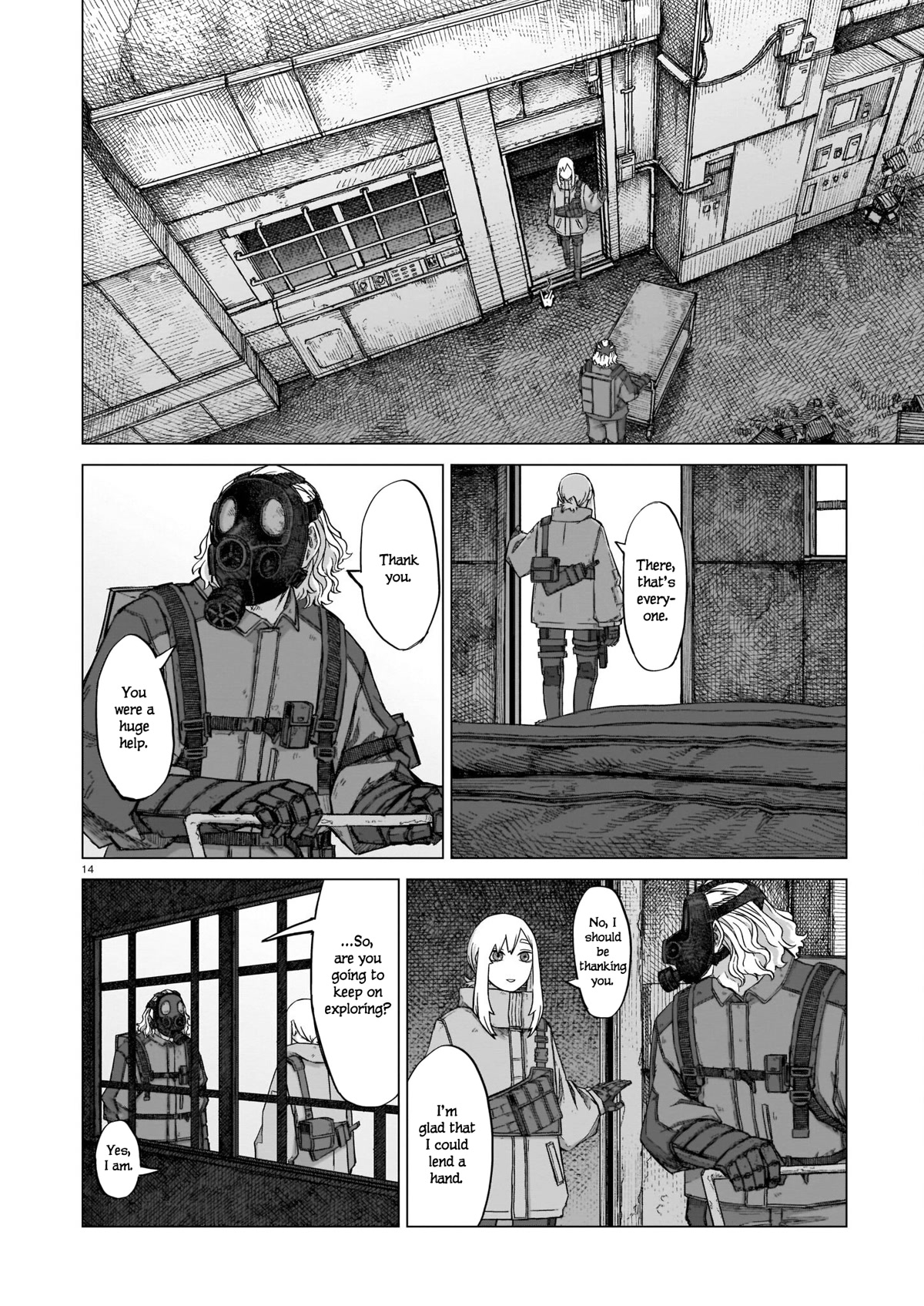 Usuzumi no Hate Chapter 8 page 14 - Chapter 8: Museum, Part II