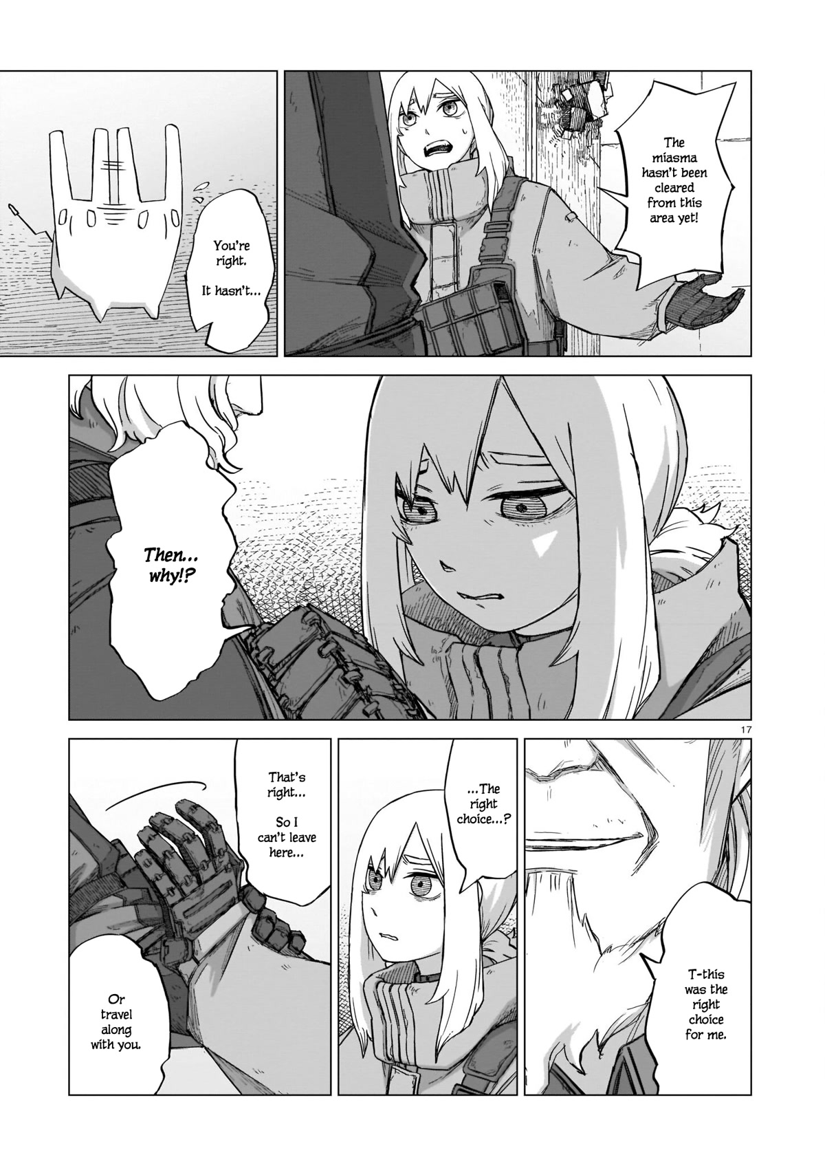 Usuzumi no Hate Chapter 8 page 17 - Chapter 8: Museum, Part II