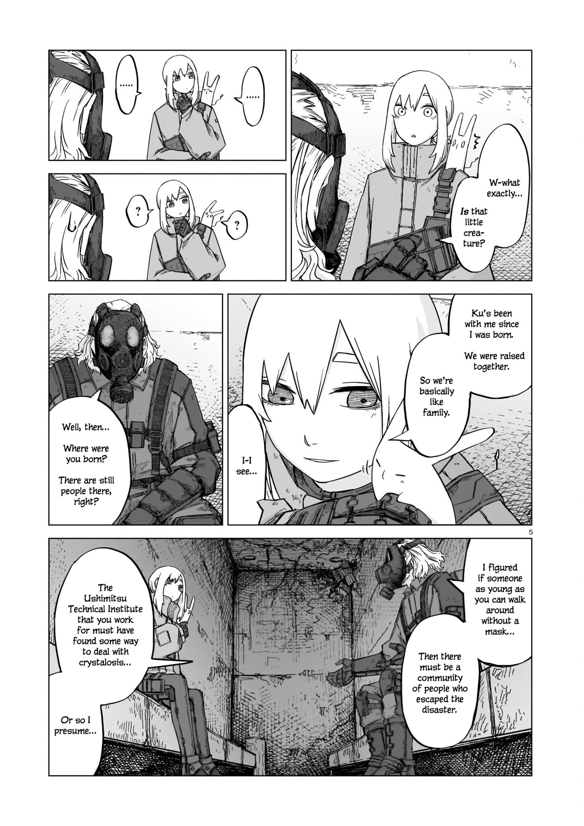 Usuzumi no Hate Chapter 8 page 5 - Chapter 8: Museum, Part II