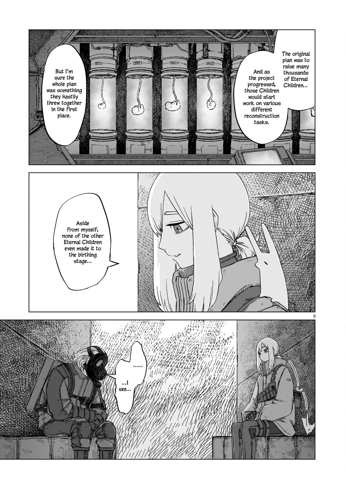 Usuzumi no Hate Chapter 8 page 9 - Chapter 8: Museum, Part II