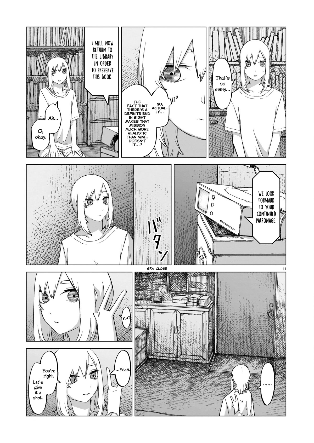 Usuzumi no Hate Chapter 9 page 11 - Chapter 9: Library