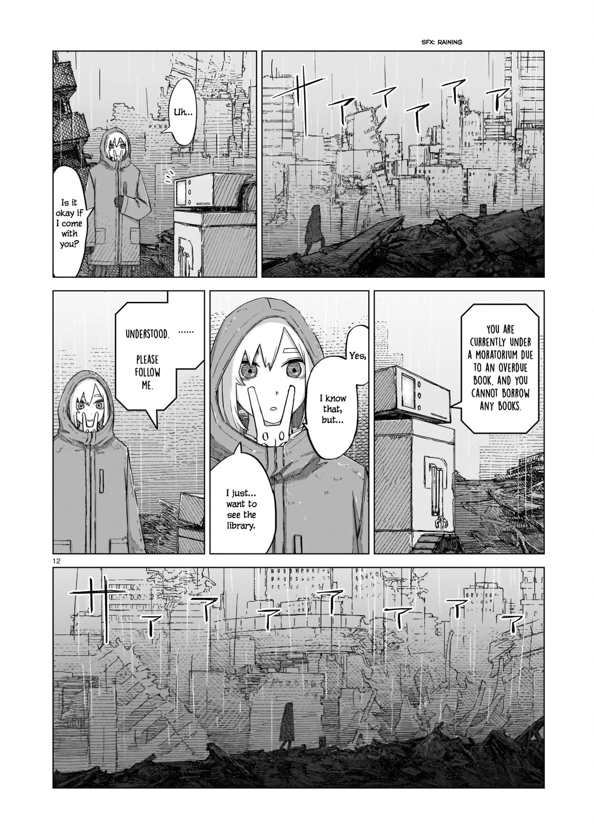 Usuzumi no Hate Chapter 9 page 12 - Chapter 9: Library