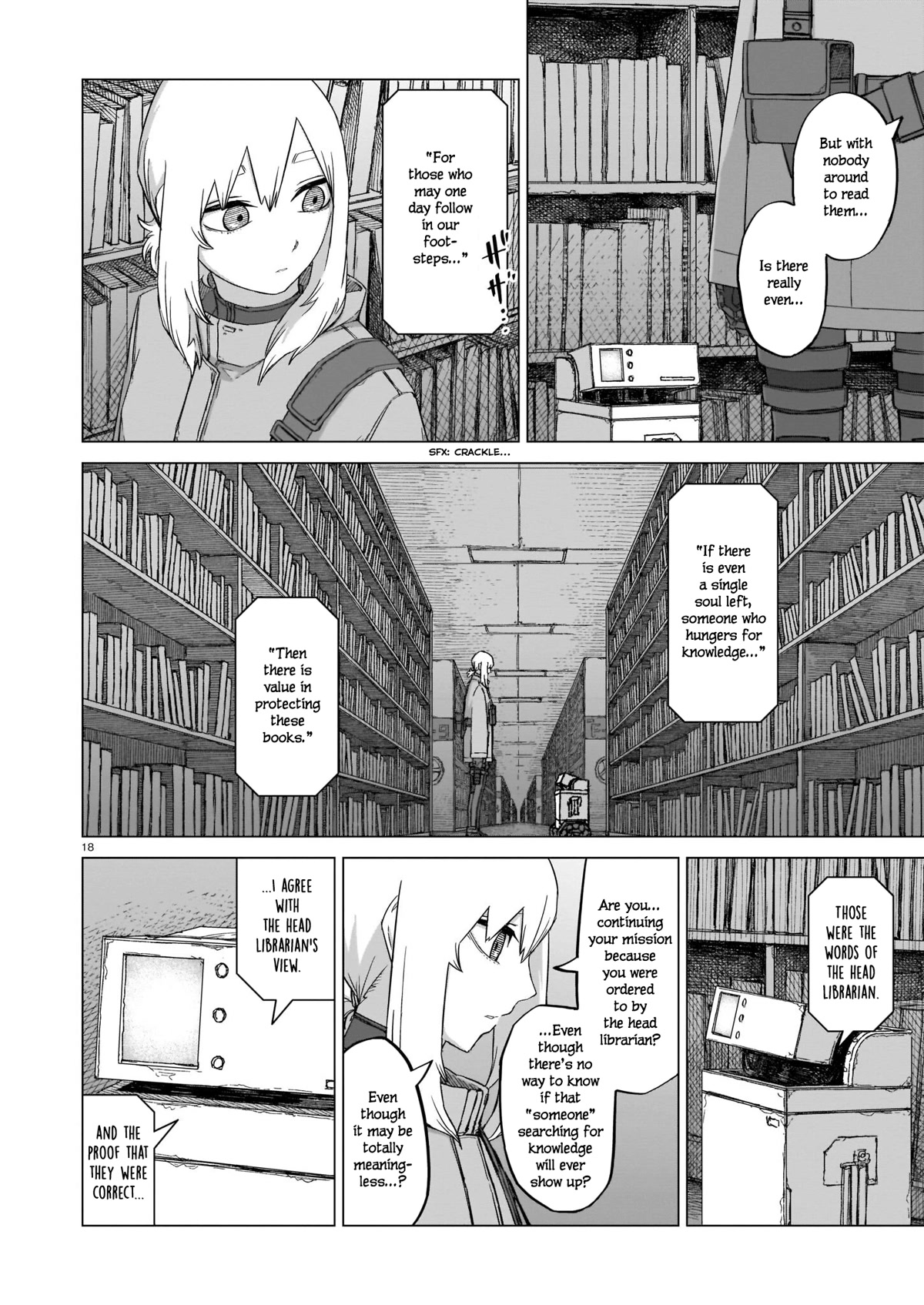 Usuzumi no Hate Chapter 9 page 17 - Chapter 9: Library