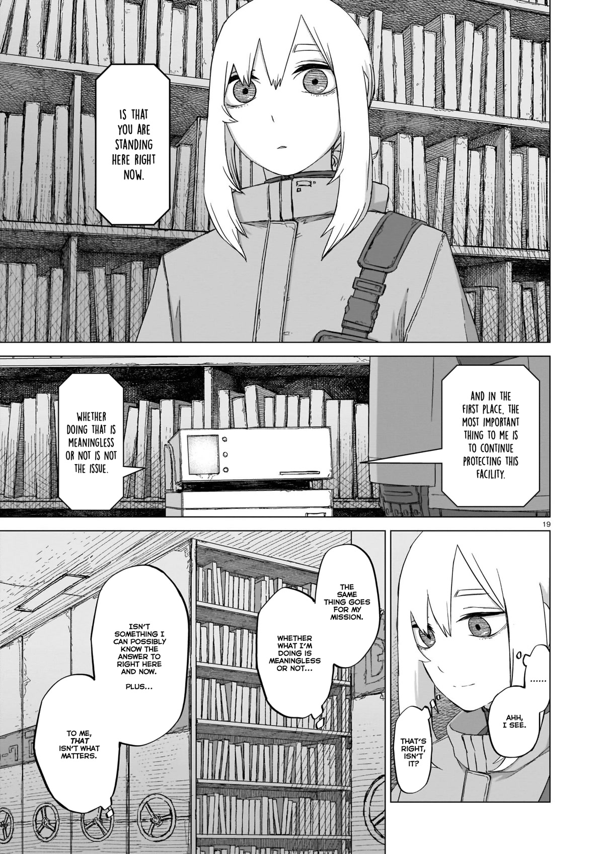 Usuzumi no Hate Chapter 9 page 18 - Chapter 9: Library