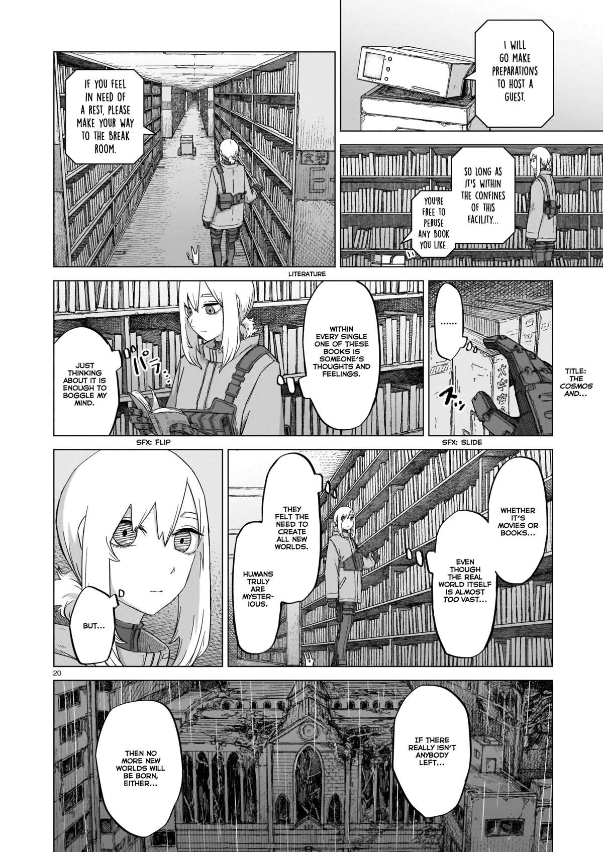 Usuzumi no Hate Chapter 9 page 19 - Chapter 9: Library