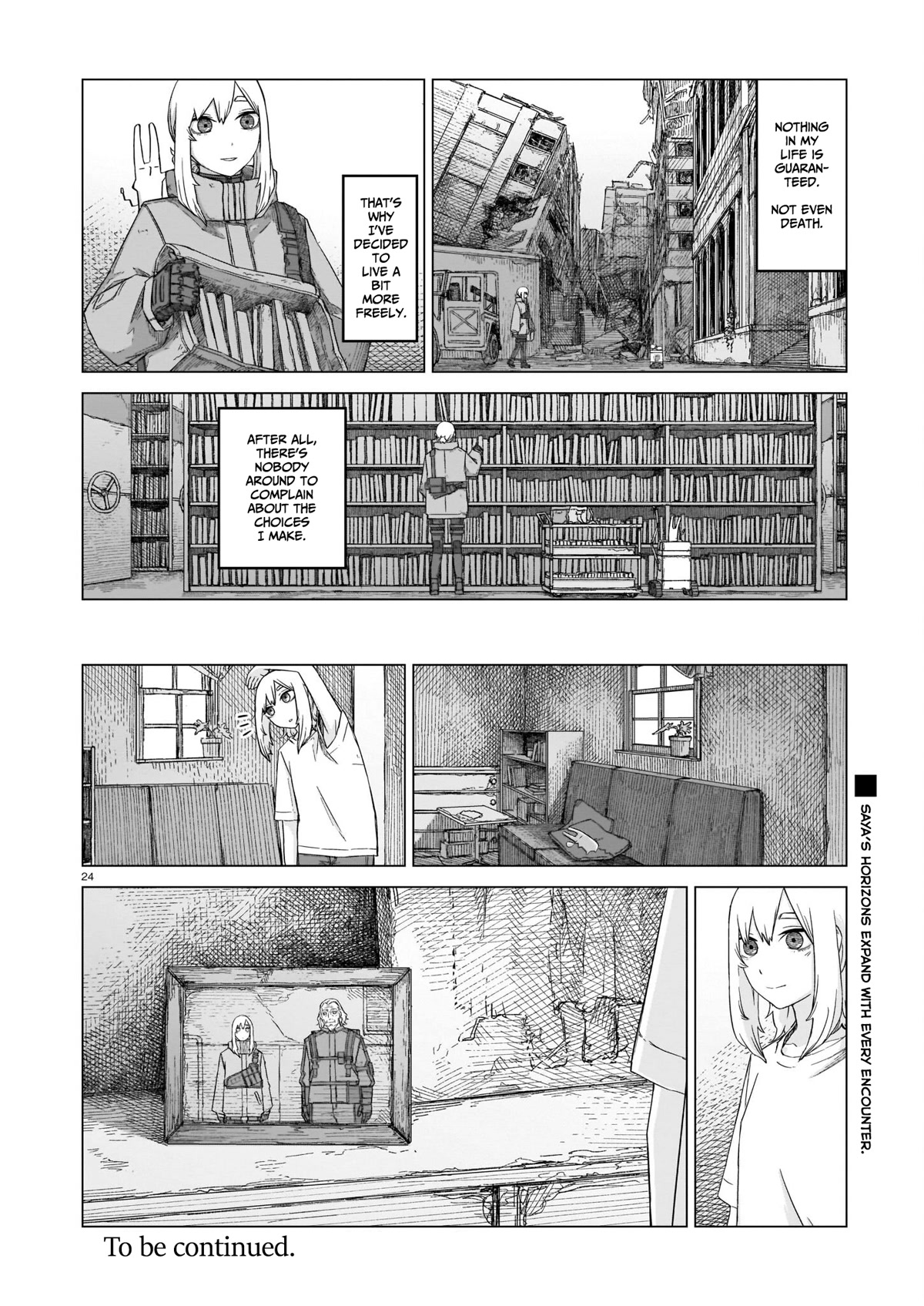Usuzumi no Hate Chapter 9 page 23 - Chapter 9: Library