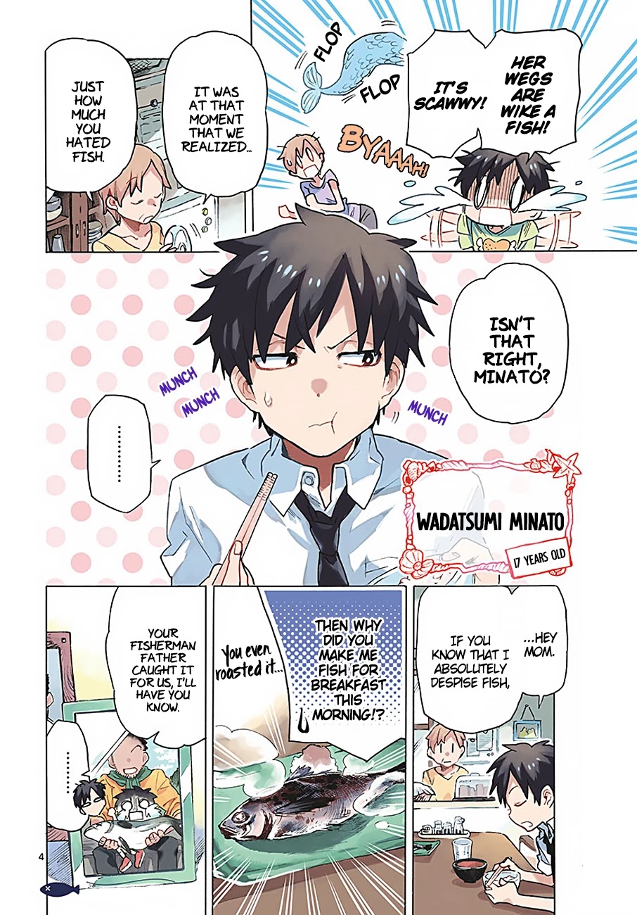 Utakata no Minato Chapter 1 page 3 - Chapter 1: The Bottom of the Sea