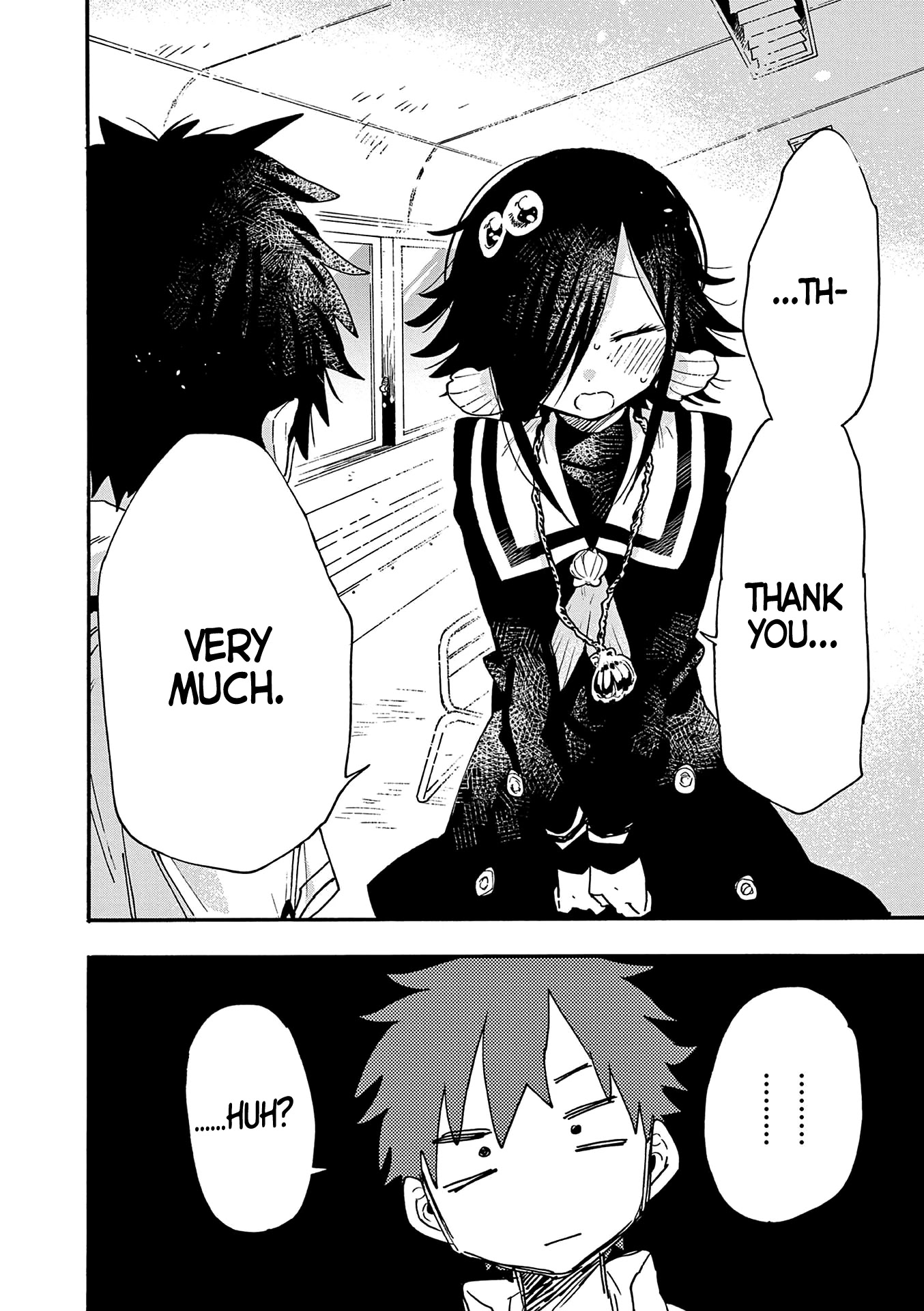 Utakata no Minato Chapter 21 page 14 - Chapter 21: A While Above the Wide Blue Ocean