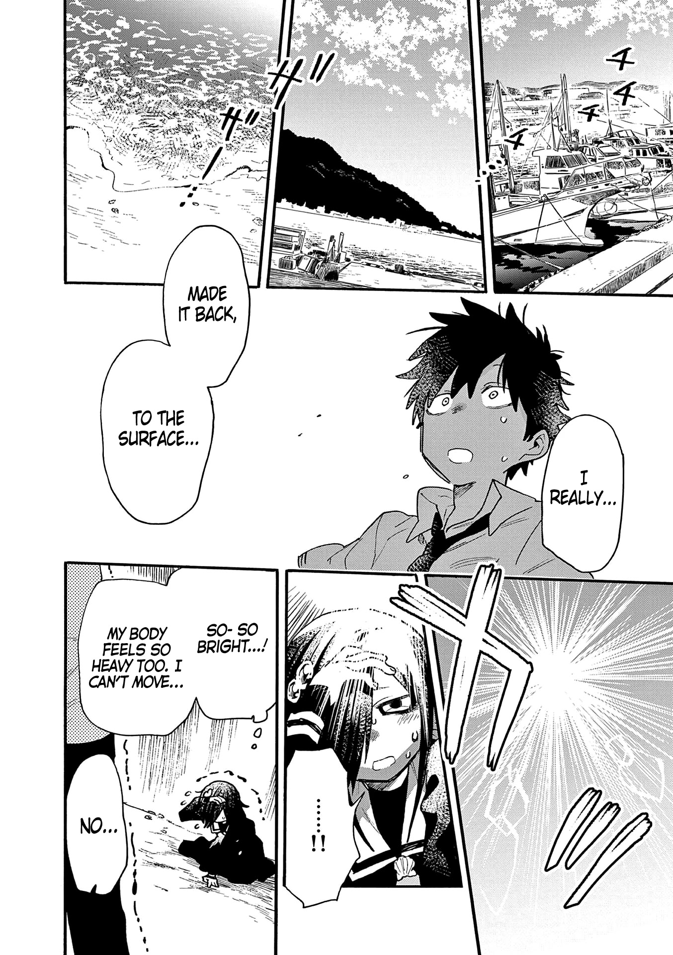 Utakata no Minato Chapter 21 page 2 - Chapter 21: A While Above the Wide Blue Ocean