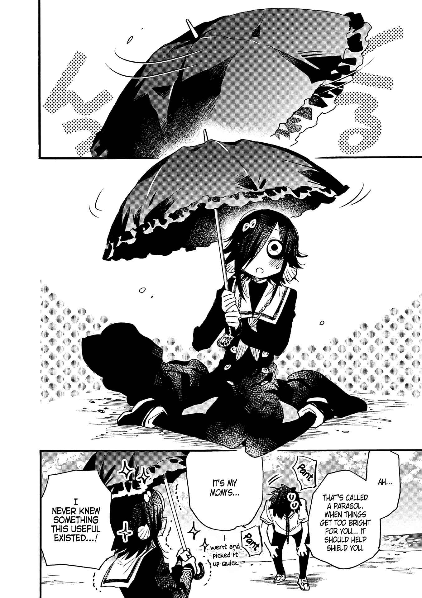 Utakata no Minato Chapter 21 page 6 - Chapter 21: A While Above the Wide Blue Ocean
