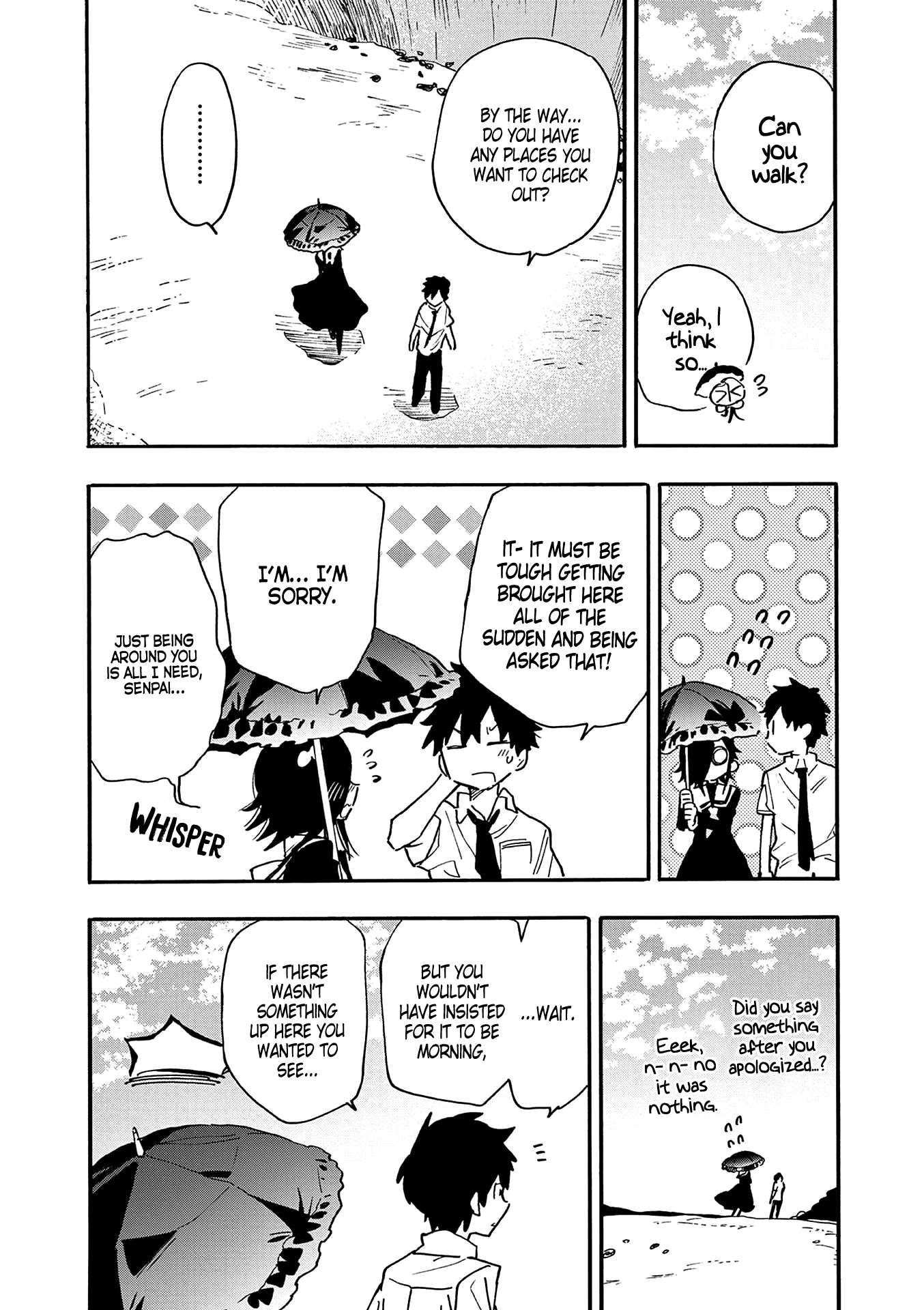 Utakata no Minato Chapter 21 page 8 - Chapter 21: A While Above the Wide Blue Ocean