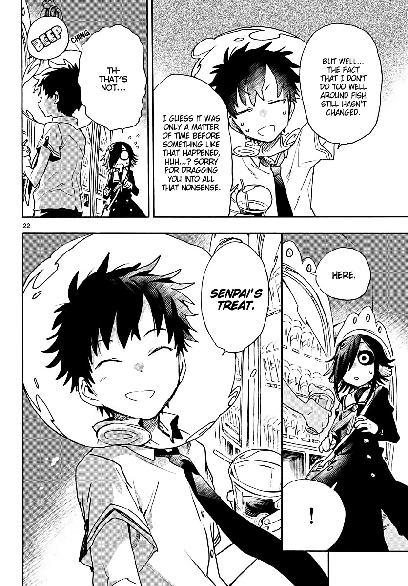 Utakata no Minato Chapter 7 page 22 - Chapter 7: Gold Grill Eyes