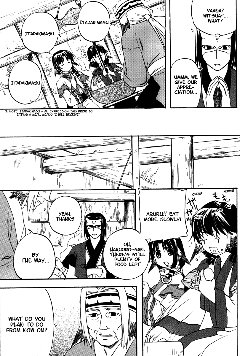 Utawarerumono Chapter 7.2 page 21 - Chapter 7 v2 : Hakuoro-san's Memory Part 1