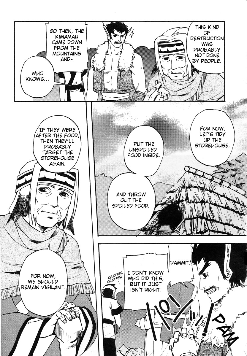 Utawarerumono Chapter 9.2 page 13 - Chapter 9 v2 : Aruruu is Okaasan