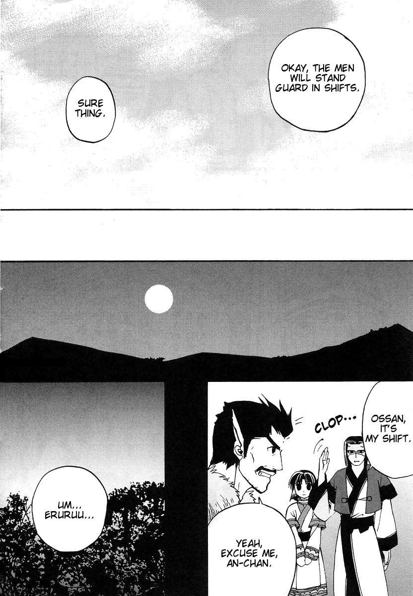 Utawarerumono Chapter 9.2 page 14 - Chapter 9 v2 : Aruruu is Okaasan
