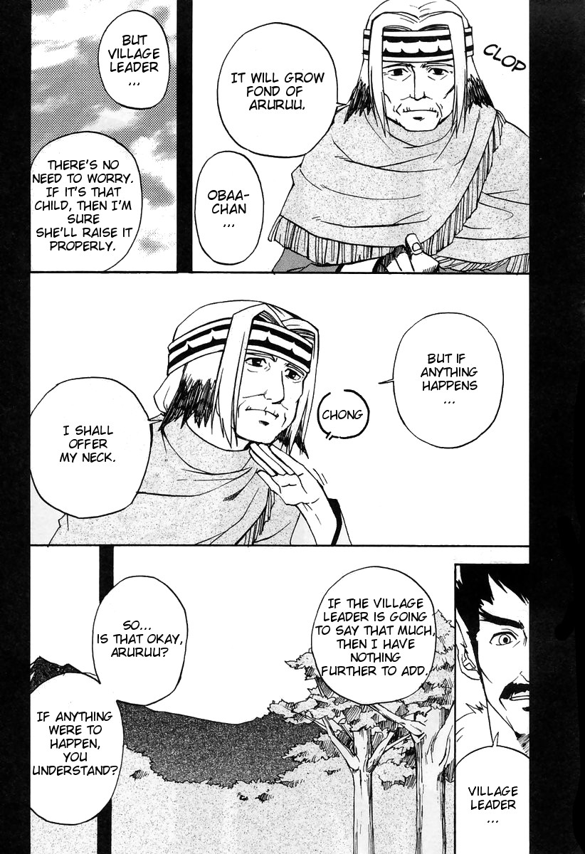 Utawarerumono Chapter 9.2 page 5 - Chapter 9 v2 : Aruruu is Okaasan