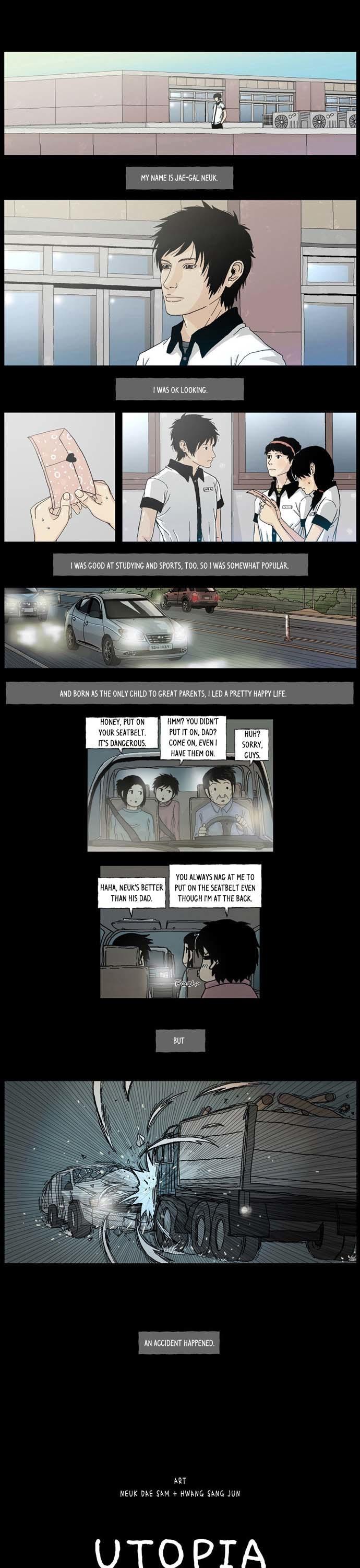 Utopia (NEUK Dae Sam) Chapter 2 page 1 - Chapter 2: Real