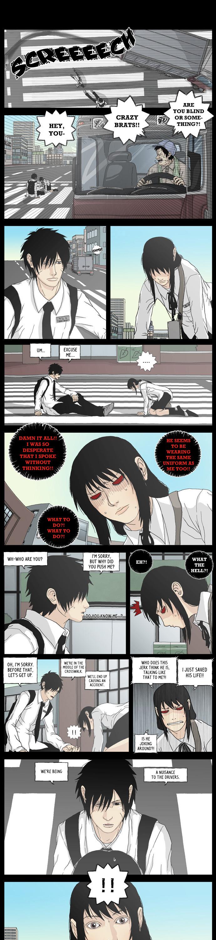 Utopia (NEUK Dae Sam) Chapter 3 page 1 - Chapter 3: First Meeting