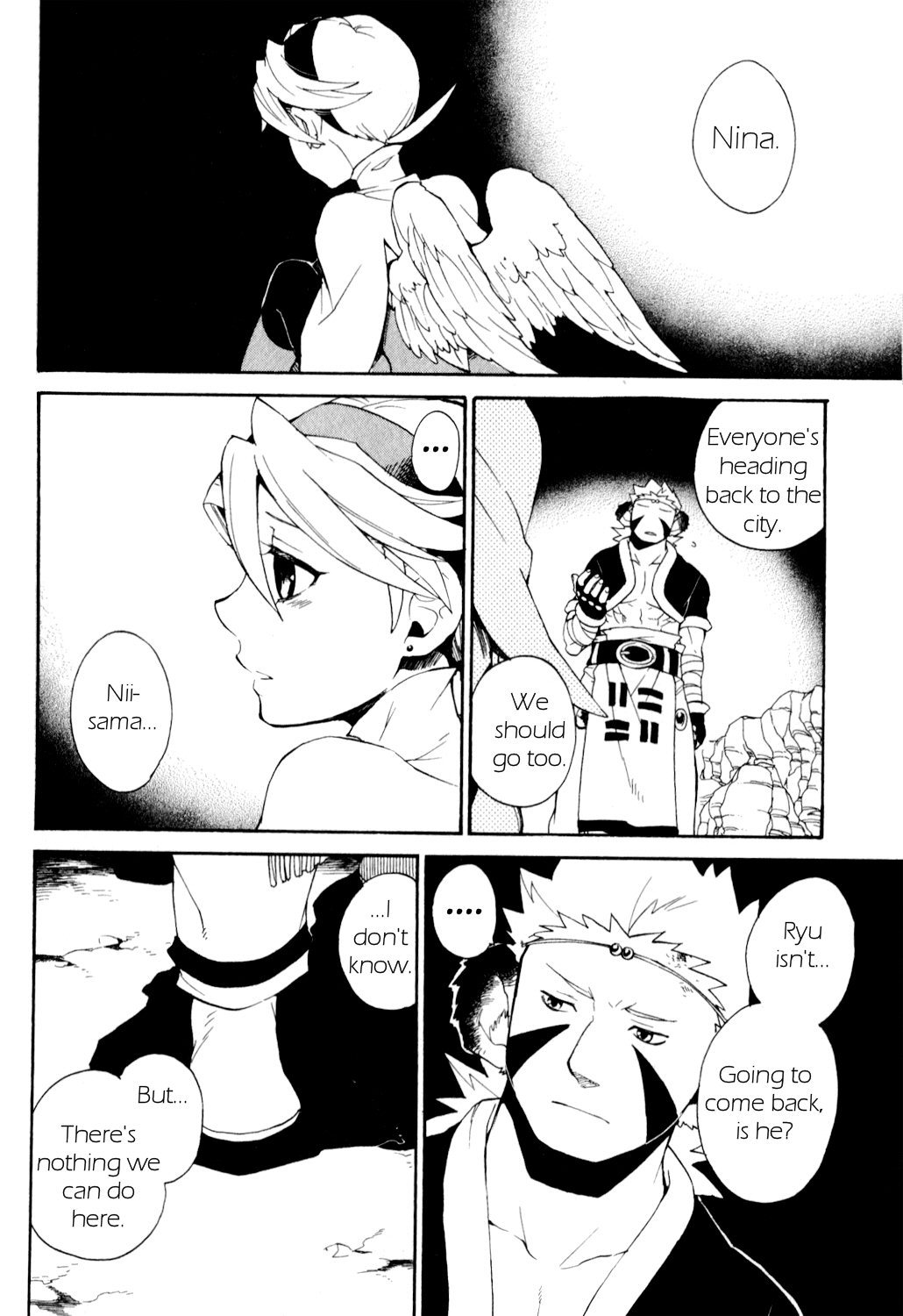 Utsurowazarumono - Breath of Fire IV Chapter 27 page 6 - Chapter 27: Gods and Immortals [END]