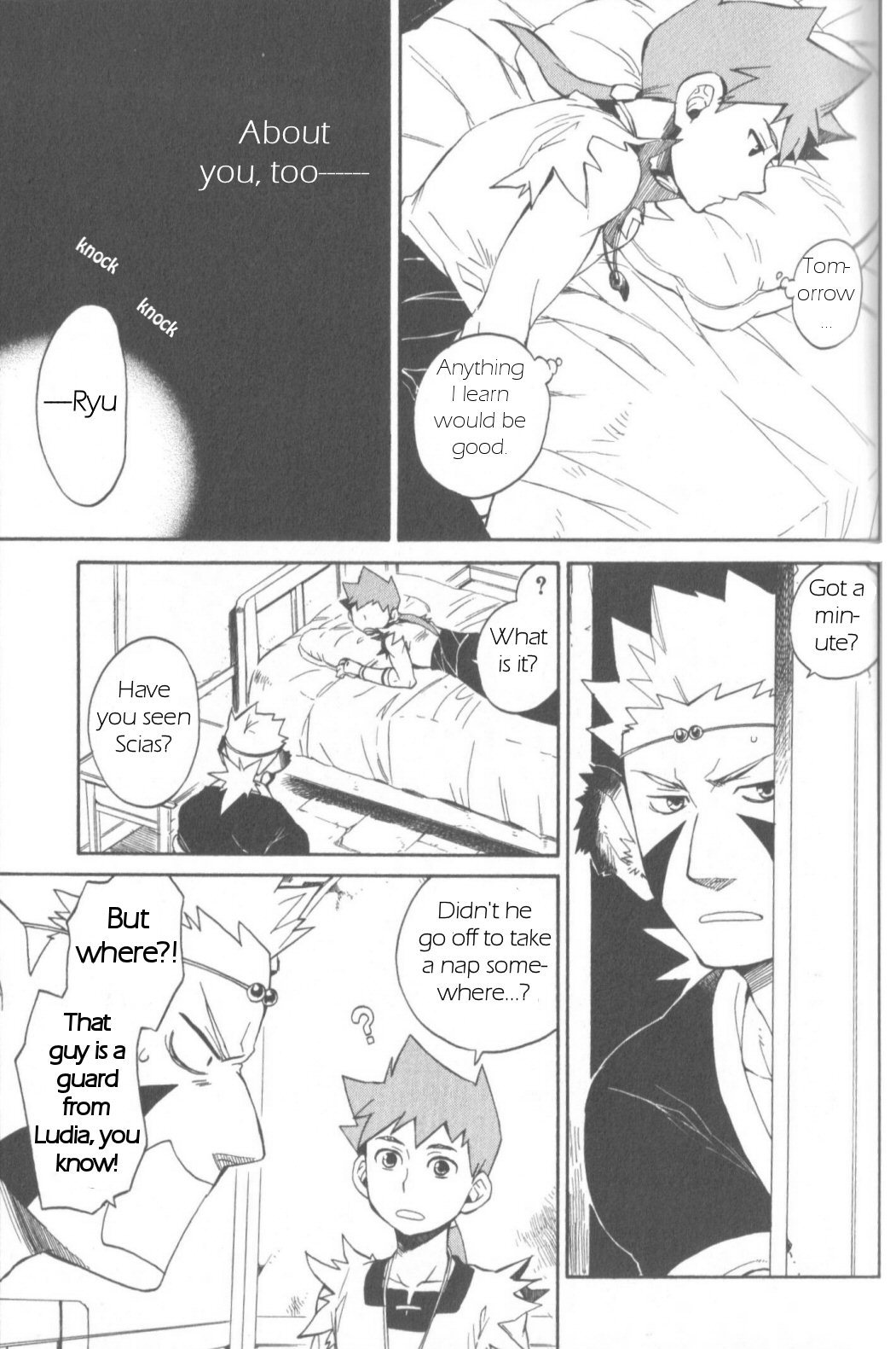 Utsurowazarumono - Breath of Fire IV Chapter 9 page 14 - Chapter 9: The Wind Dragon Ryong - Part I