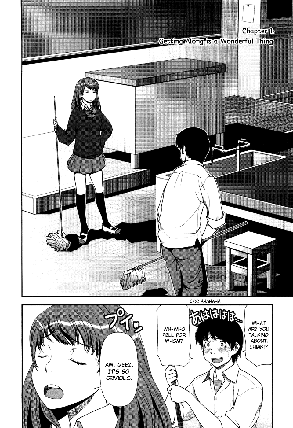 Uwagaki Chapter 1 page 7 - Chapter 1 : Getting Along is a Wonderful Thing