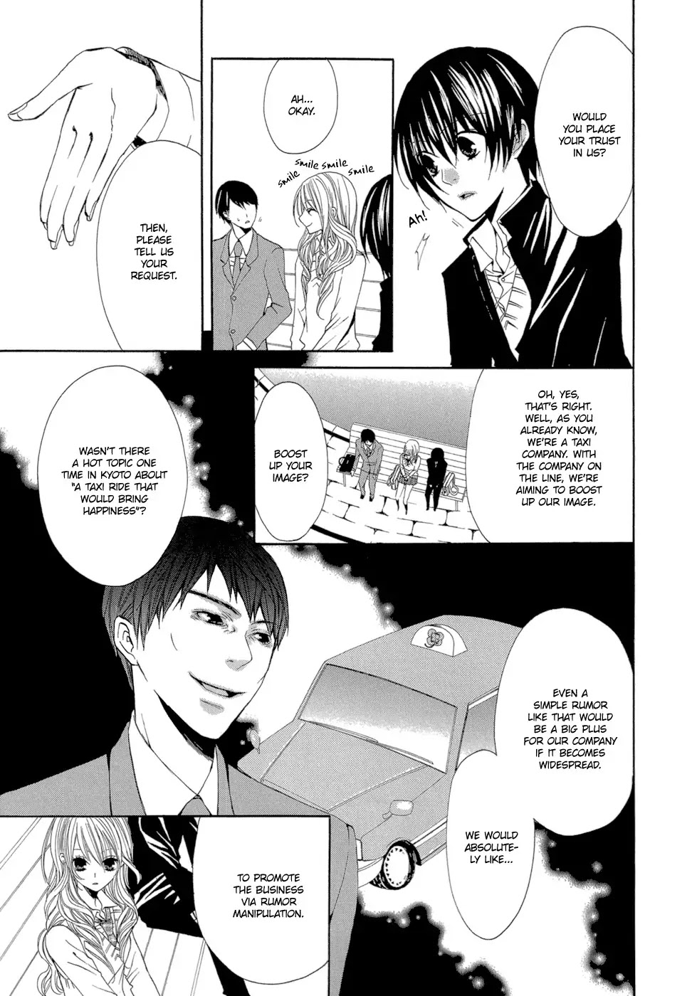 Uwasaya Chapter 6 page 8 - Chapter 6 : Taxi Services Of Happiness