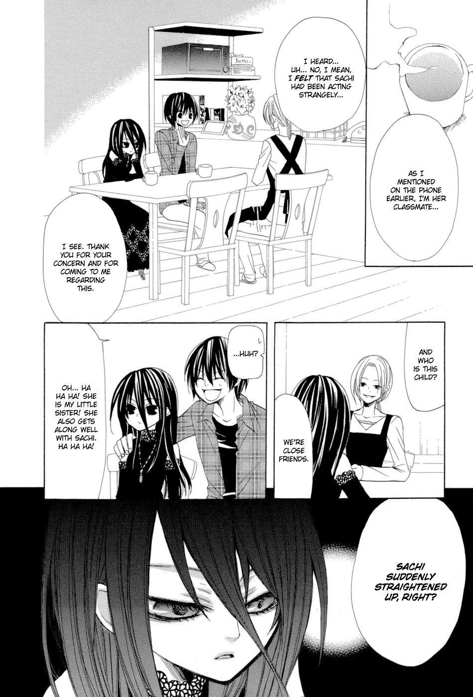 Uwasaya Chapter 7 page 13 - Chapter 7 : Nail Salon of Distress