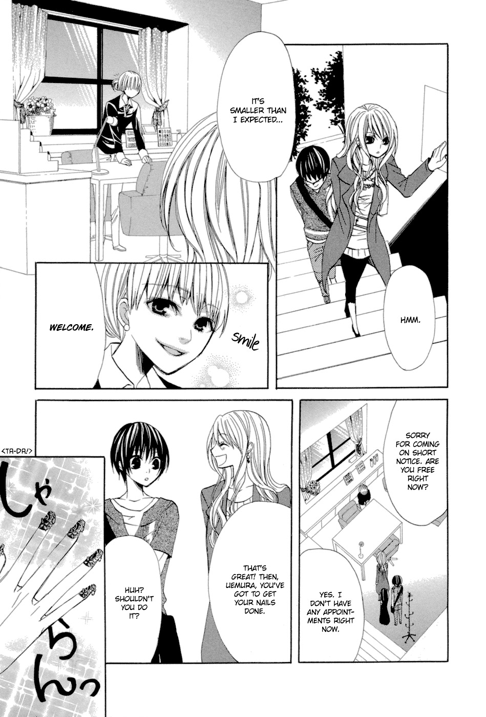 Uwasaya Chapter 7 page 20 - Chapter 7 : Nail Salon of Distress