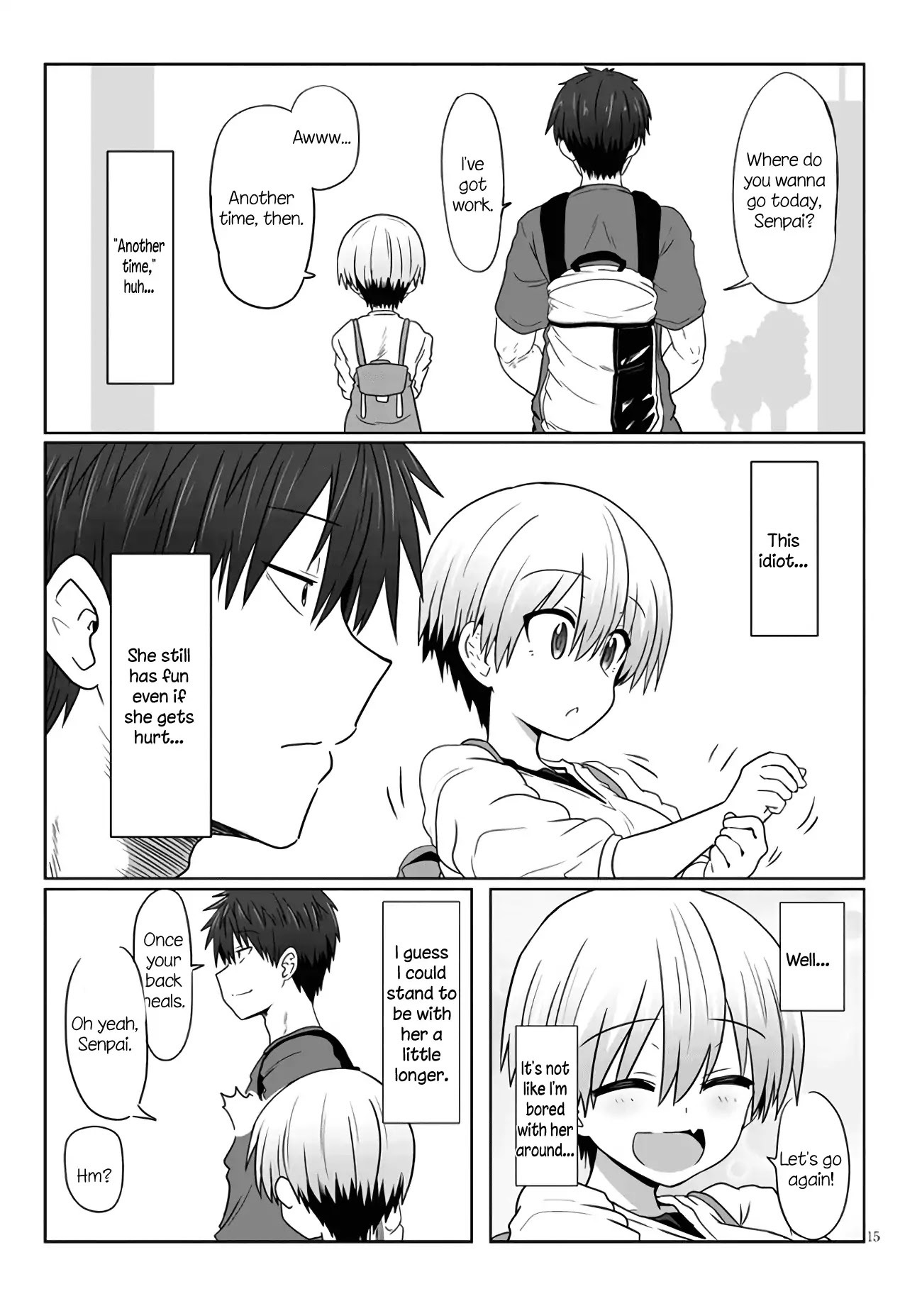 Uzaki-chan wa Asobitai! Chapter 1.4 page 3 - Chapter 1.4: Kouhai And Walking To School