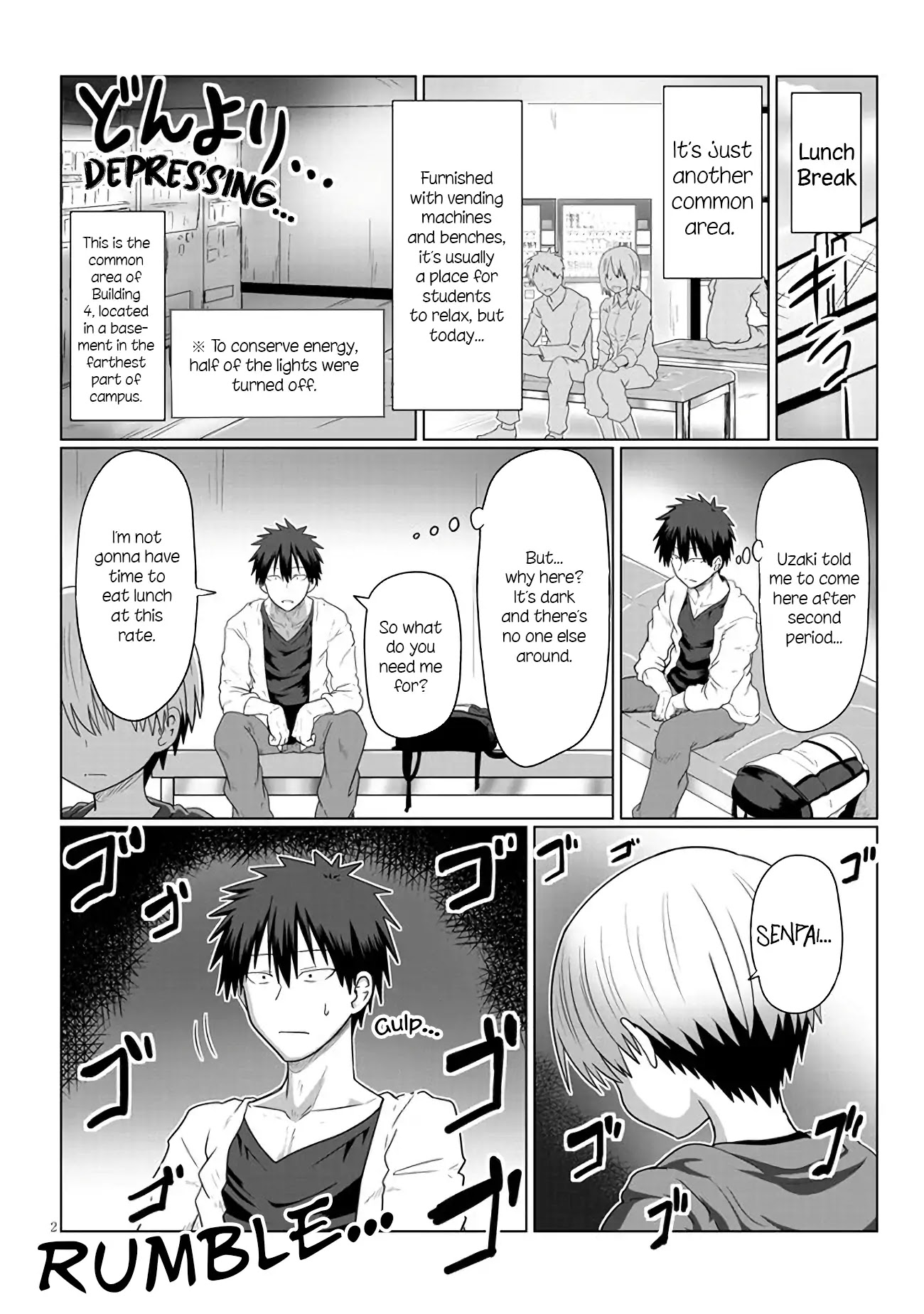 Uzaki-chan wa Asobitai! Chapter 10 page 2 - Chapter 10: Kouhai and Hypnotism
