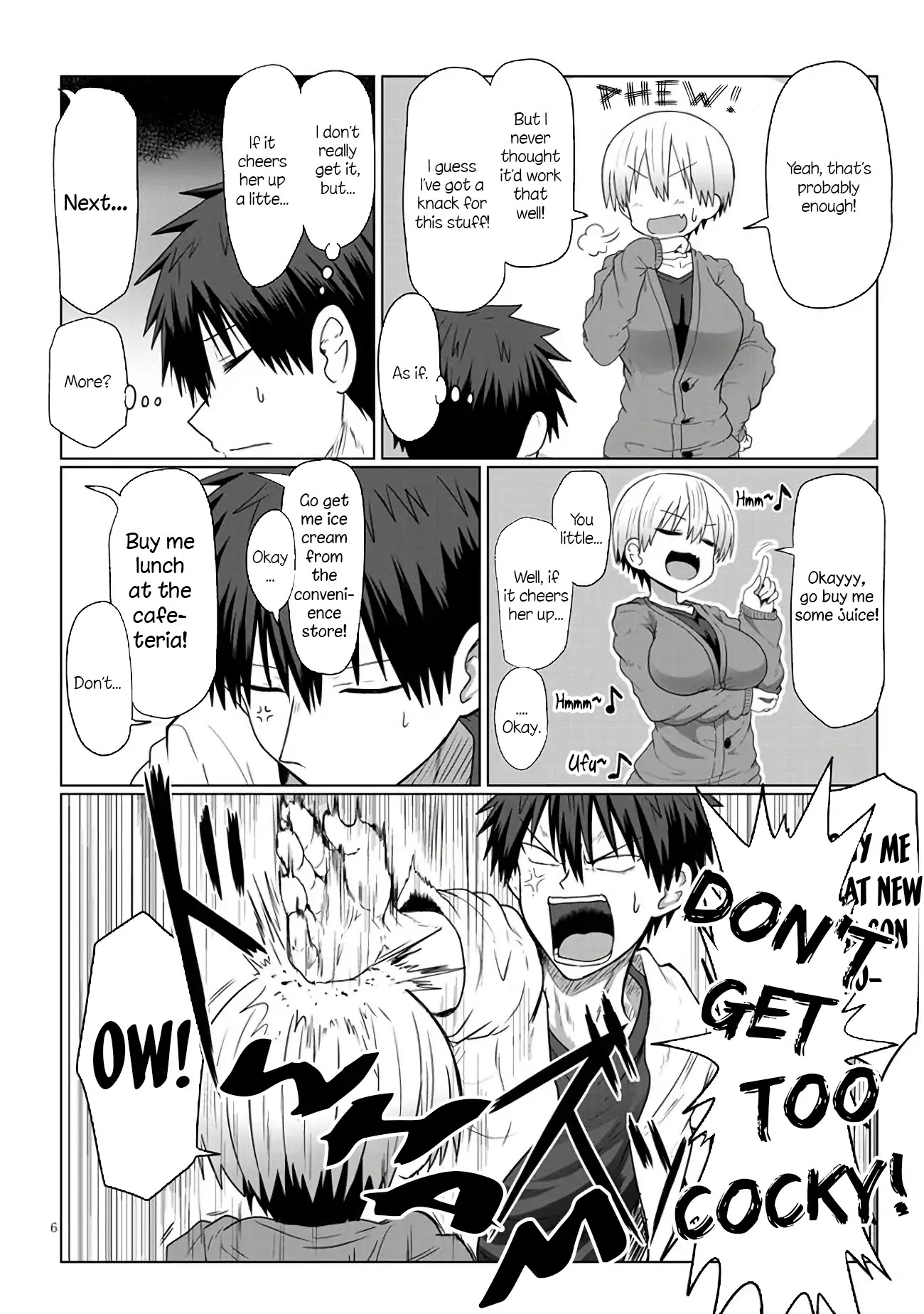 Uzaki-chan wa Asobitai! Chapter 10 page 6 - Chapter 10: Kouhai and Hypnotism