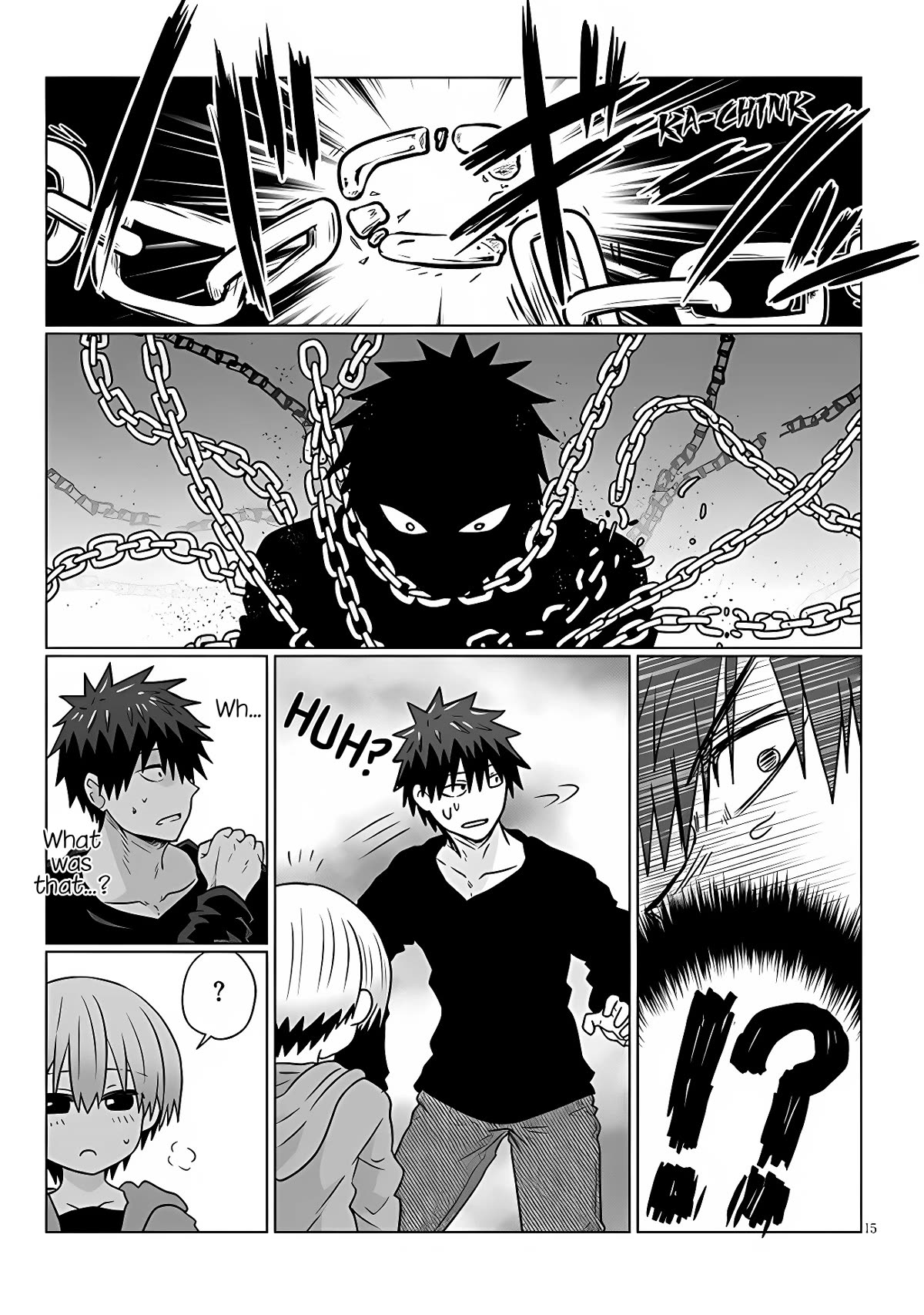 Uzaki-chan wa Asobitai! Chapter 100 page 14 - Chapter 100: Kouhai and Boobs