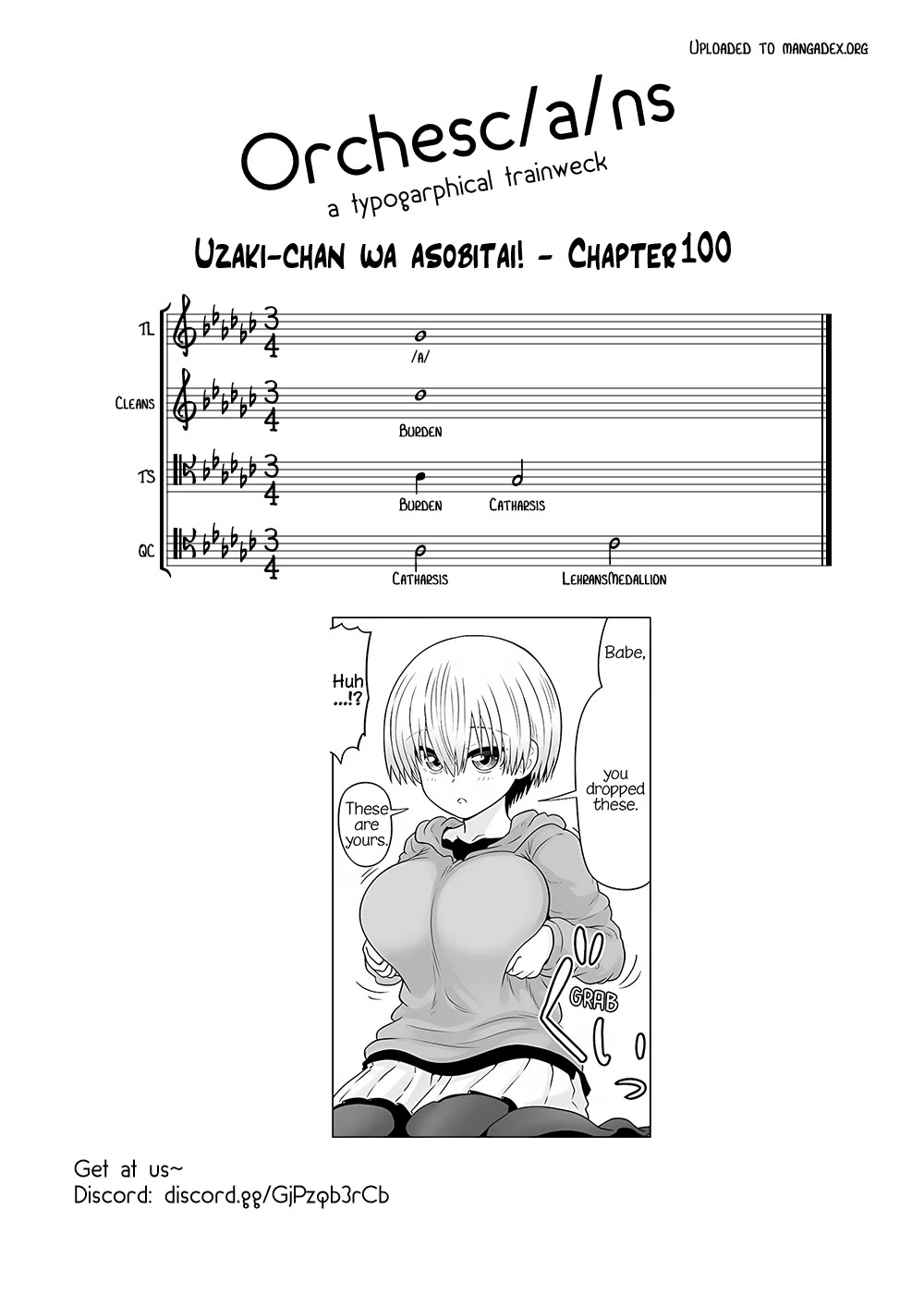 Uzaki-chan wa Asobitai! Chapter 100 page 16 - Chapter 100: Kouhai and Boobs
