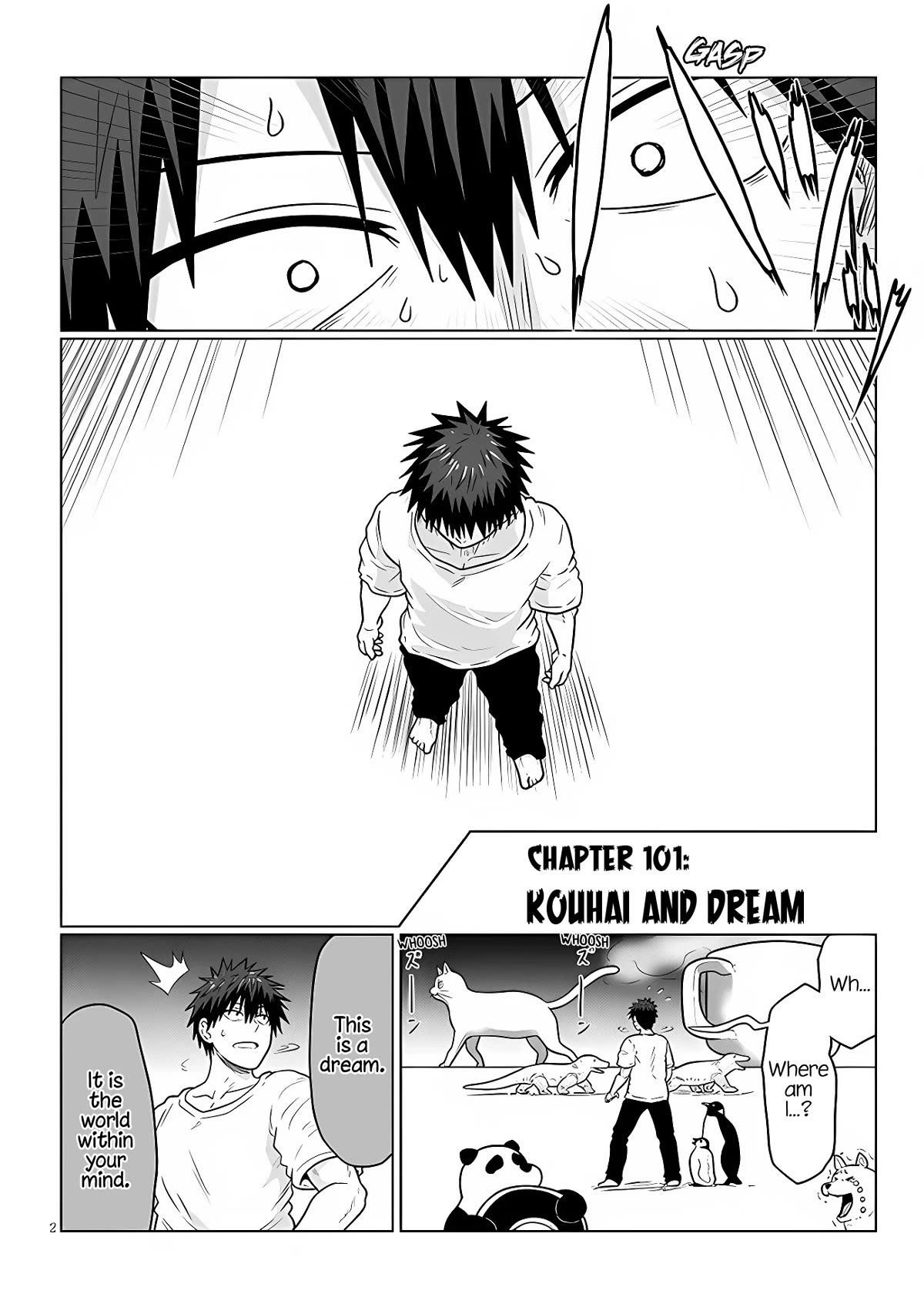 Uzaki-chan wa Asobitai! Chapter 101 page 2 - Chapter 101: Kouhai and Dream