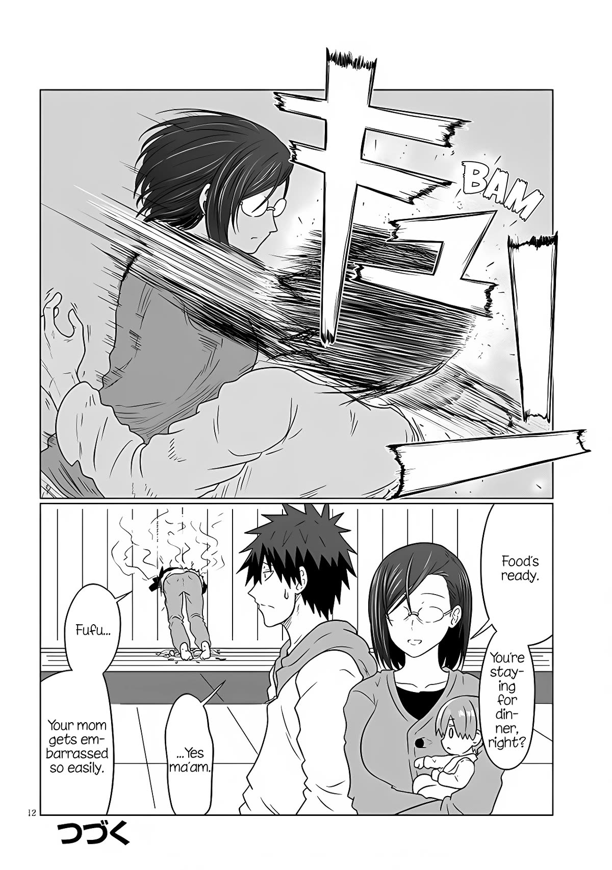 Uzaki-chan wa Asobitai! Chapter 103 page 12 - Chapter 103: Kouhai and Control